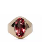 Vintage Jewlery Ring Ruby Original Vintage 14K Rose Gold vrc077r